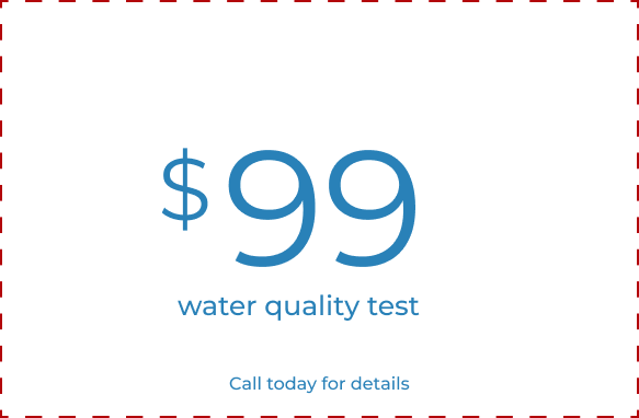 $99 water quality test call today for details, Houston, TX