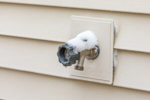 Winterizing home pipe service in Houston